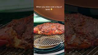 Slow Cooking A Leg Of Lamb. Kamado Cooking 103