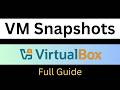 VirtualBox Snapshot Explained | Create, Restore & Delete Snapshots (Step-by-Step Tutorial)