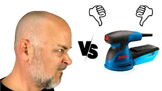 7 MONTH Review Bosch Random Orbital Sander Unboxing // HINT: It's not Good screenshot 3