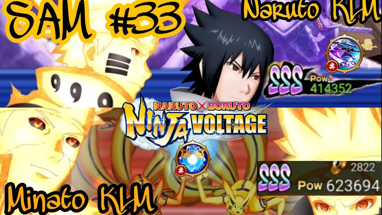 SAM #33 | MINATO KLM AND NARUTO KLM VS TEN TAILS GAMEPLAY