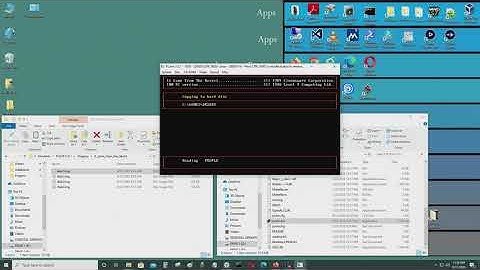 PCEM: Install Programs with floppy disk images