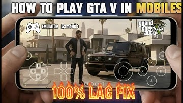 HOW TO FIX LAG IN GTA V🔥| Play GTA 5 Smoothly on Android (No Emulator Crash)| RUN GTA V IN WINLANTOR