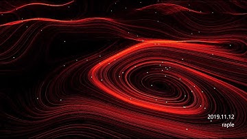 C4D X-Particles curl line