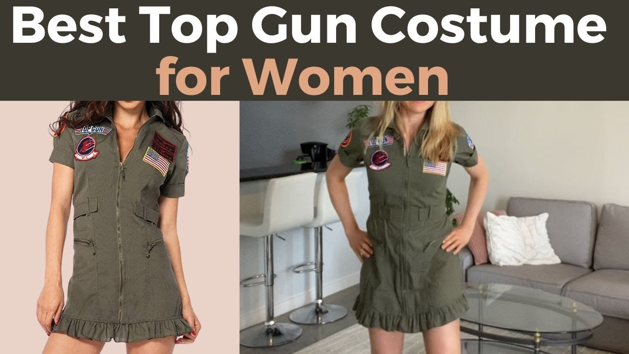 TOP GUN COSTUME FOR WOMEN -