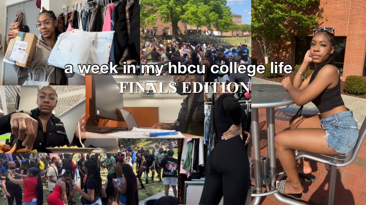 hbcu vlog ep. 1 | finals week edition - YouTube