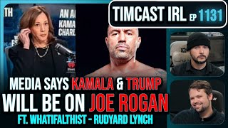 Kamala AND Trump Reportedly Joining Joe Rogan Claims Media w/WhatIfAltHist | Timcast IRL