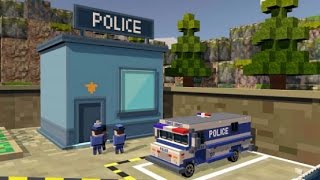 Blocky San Andreas SWAT Police Android Gameplay HD screenshot 1