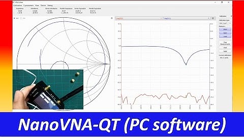 NanoVNA software- How to use NanoVNA QT Software