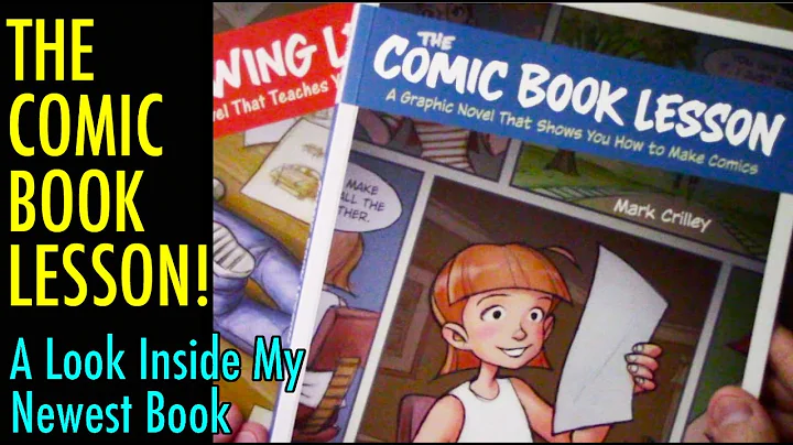 THE COMIC BOOK LESSON! A Look Inside My Newest Book