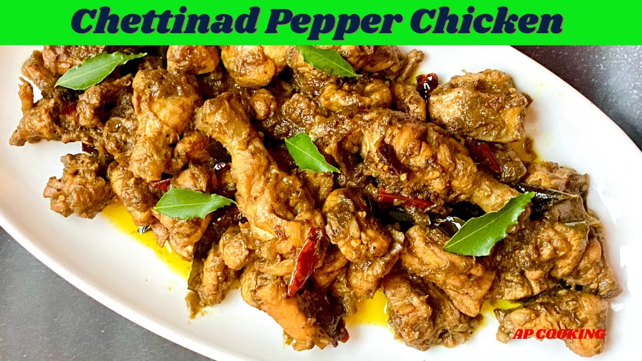Chettinad Pepper Chicken[Gravy] Pepper Chicken Gravy How to make Pepper Chicken YouTube