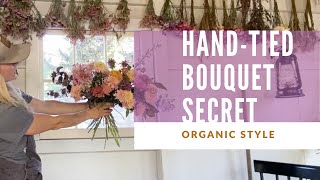 Make a handtied bouquet!