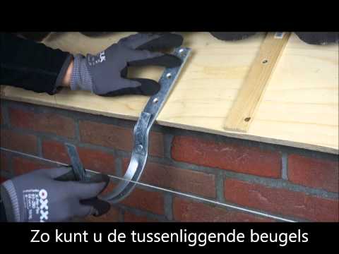 Video: Metalen dakgootsystemen: doe-het-zelf installatie