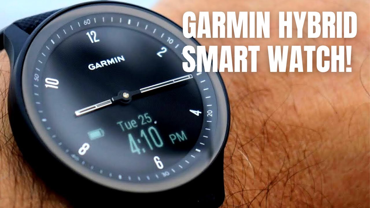 Best Garmin YouTube Review, - 2022 Smartwatch! Budget vivomove Hybrid Sport