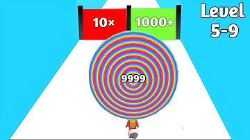 Layer Man 3D - All Levels Gameplay (Levels 5-9)