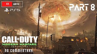 Call of Duty Modern Warfare Remastered Part 8 - No Commentary Gameplay