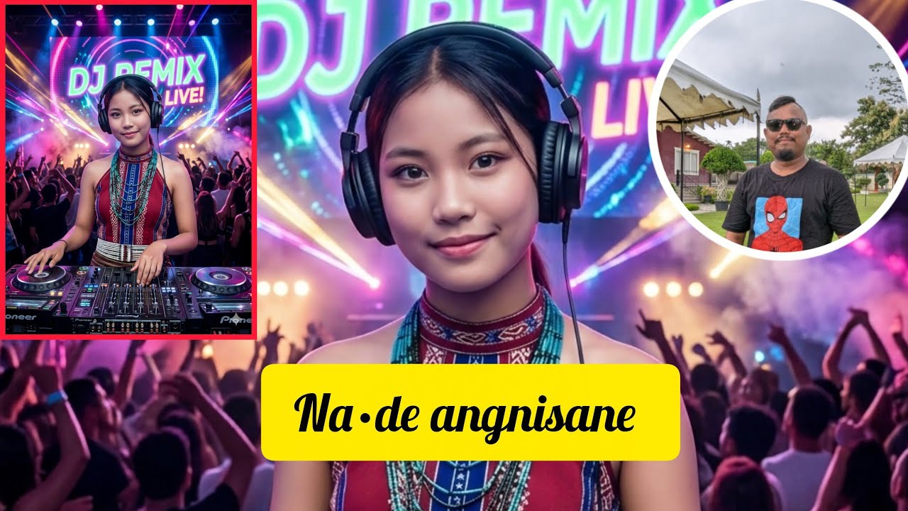 Na•de angnisa ne || DJ Cover Female version garo music #garodjviralsong #garomusic 