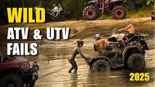 Epic ATV, UTV, SXS - OFF Road Crashes and Fails 2025