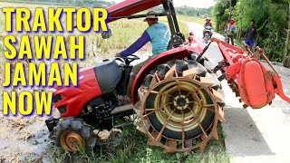 TRAKTOR BAJAK SAWAH RODA EMPAT