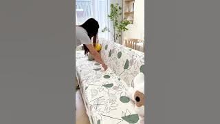 Welcome to Slipcover KAS!  Chenille fabric sofa cover is refreshing and minimalist, looks amazing.😊