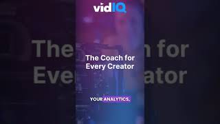 AI Coach for YouTube Powered by Your Channel Data vidIQ