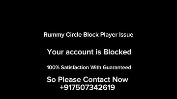 rummy circle account how to Unblocked