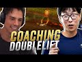 Xaryu Coaches LCS Pro Doublelift at WoW