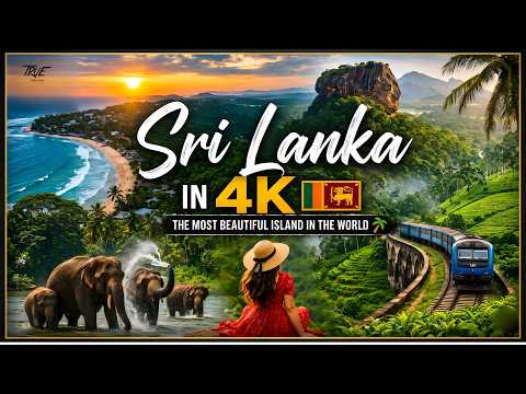 Sri Lanka in 4K 🇱🇰 | The Most Beautiful Island in the World 🌴