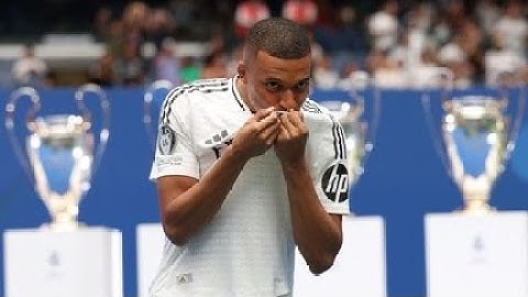 Présentation complète de Kylian Mbappé au Real Madrid