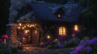 Warm Lights in the Enchanted Cottage 🏡✨ | Cozy Lofi for Sleep &amp; Deep Relaxation