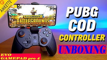 AMKETTE EVO GAMEPAD PRO 4 UNBOXING I BEST CONTROLLER FOR PUBG😍😍 I #AMKETTE #PUBG #EVO #GAMEPAD #ATU