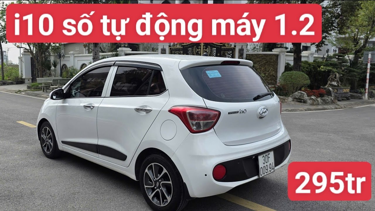✅️ Grandi10 số tự động máy 1.2 xe gia đình lên đời #huyndai #grandi10 #sotudong #bienhanoi #xedep