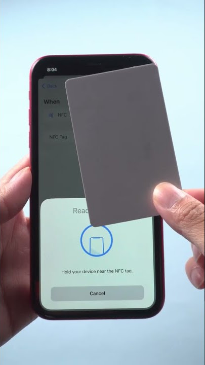 iPhone NFC Setup #shorts