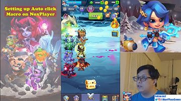 Taptap Heroes Advice - Setting up auto click macros on NoxPlayer!