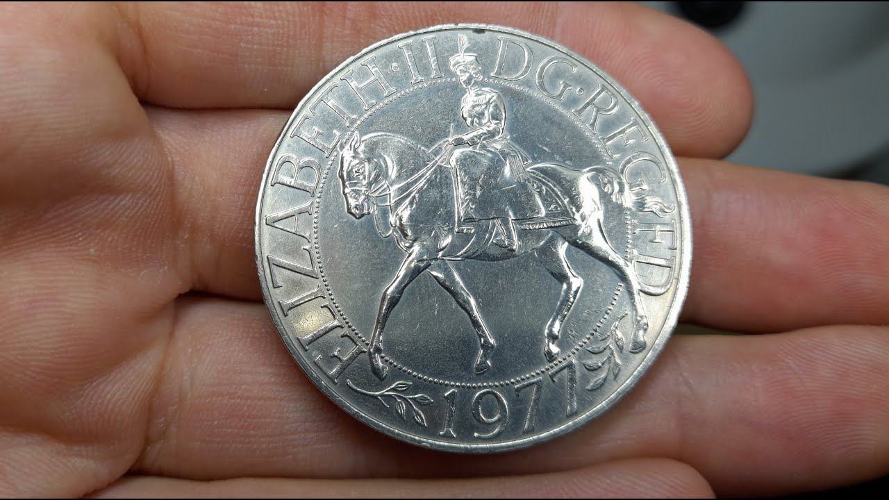 Coin collecting | 1977 Elizabeth II silver jubilee