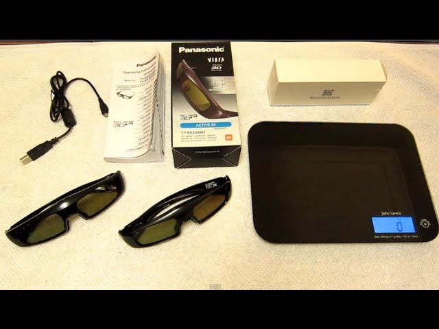 Panasonic 3D Glasses (How to pair them to the TV) - YouTube