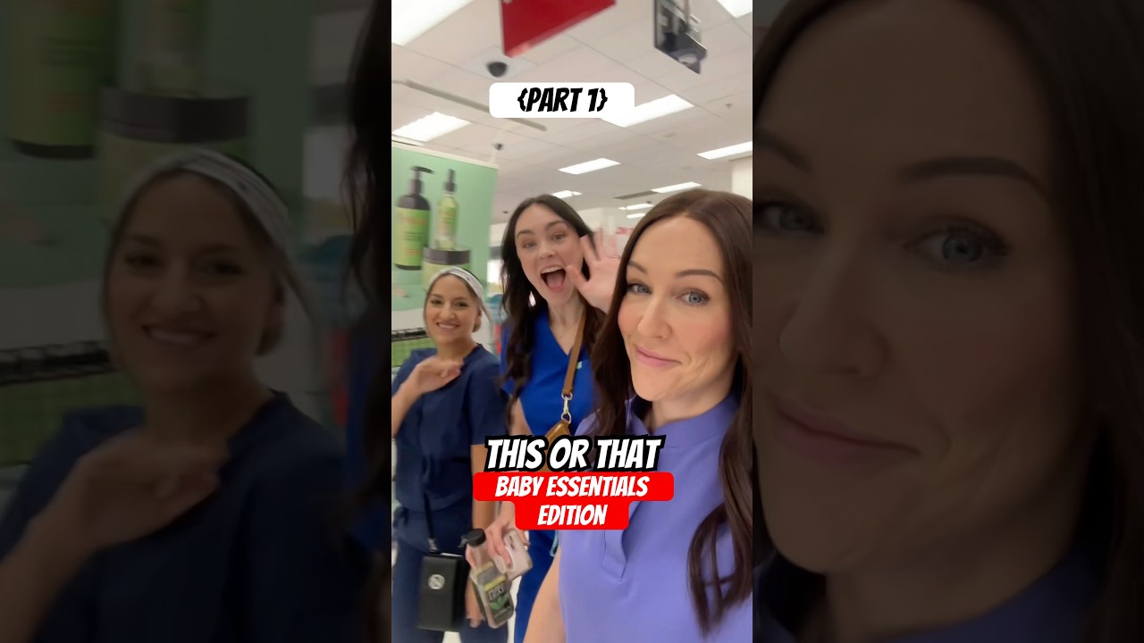 Shop Target baby essentials with labor + delivery nurses! #babyproducts #newbornessentials #newbaby