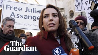 Julian Assange's fiancee on US extradition ruling: 'How long can this go on?'