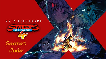 Streets of Rage 4 Secret Character Code