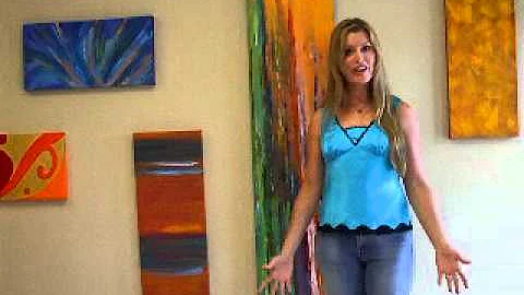 Heather Denson Commissioned Energetic Oil Painting...