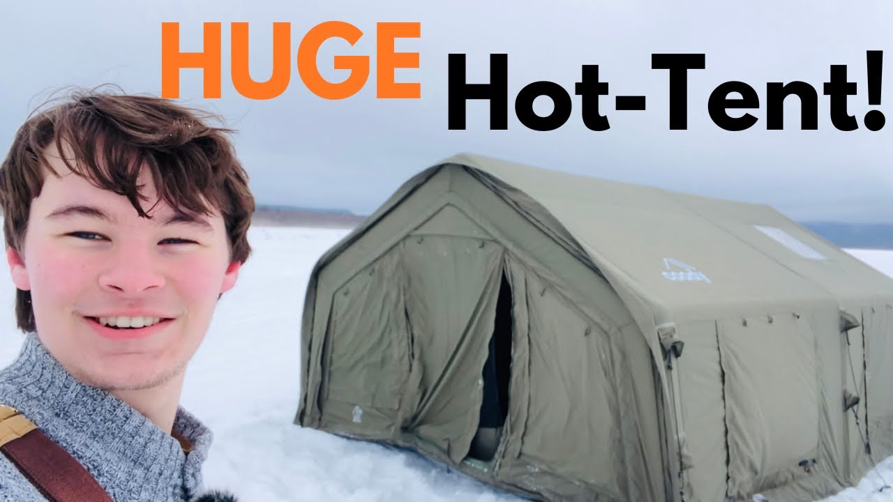 Alaska Hot-Tent Camping on the Ice | Coody Koala 7 