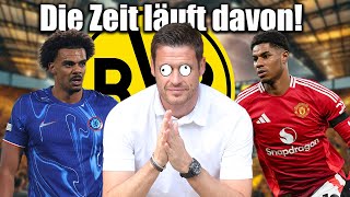 Transfer-Chaos beim BVB: Rashford- und Veiga-Wechsel drohen zu PLATZEN!