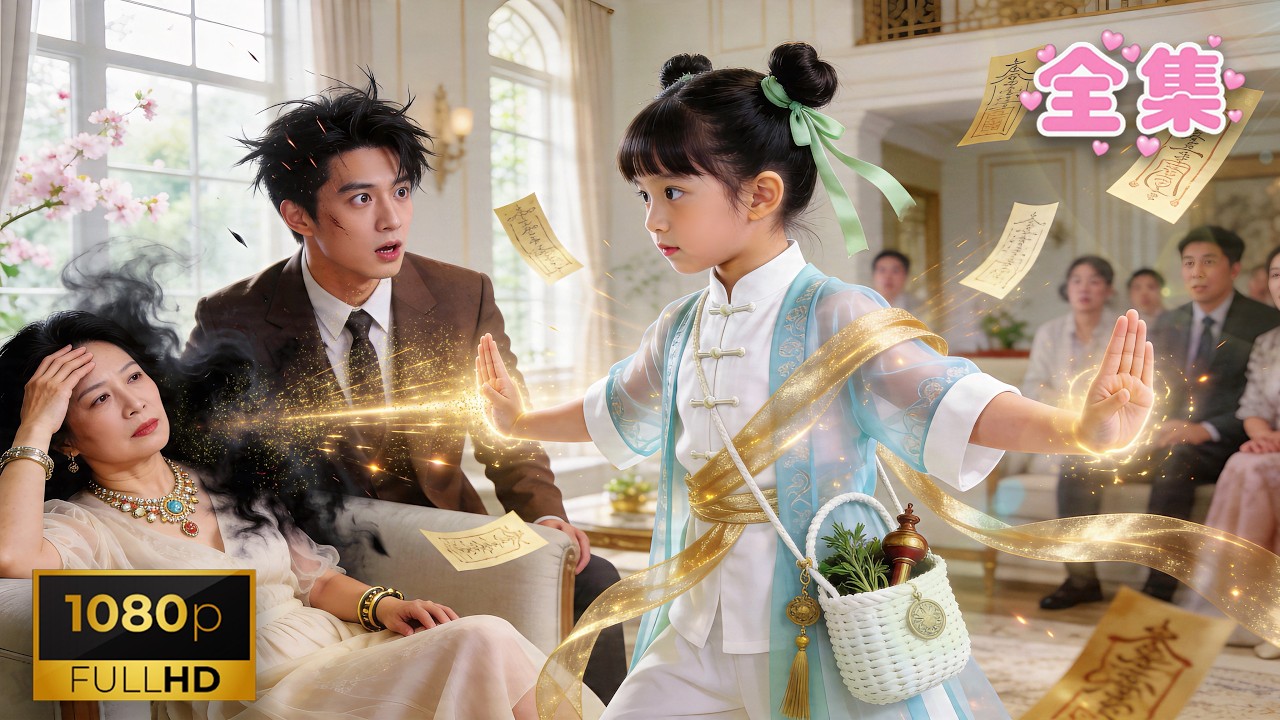 六岁萌娃道长下山，一眼破总裁全家劫！