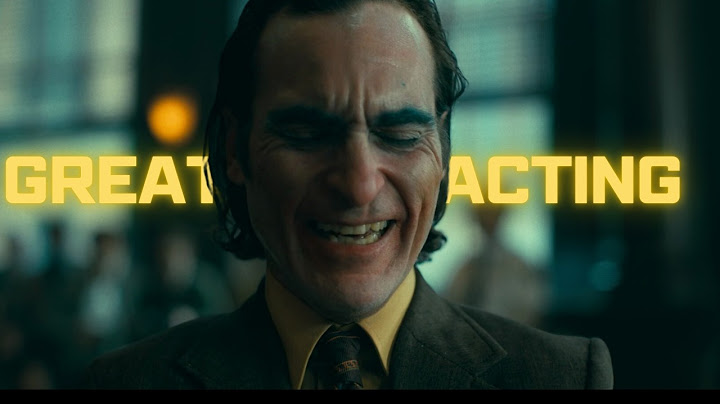 GREAT ACTING in JOKER: Folie à deux