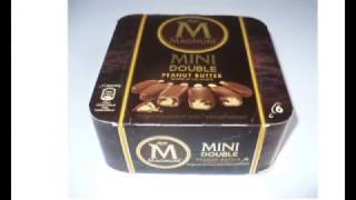 MAGNUM MINI DOUBLE CHOCOLATE PEANUT BUTTER ICE CREAM POPS UK