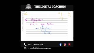 Rational Expressions || IAL Edexcel Math P3 || The Digital Coaching