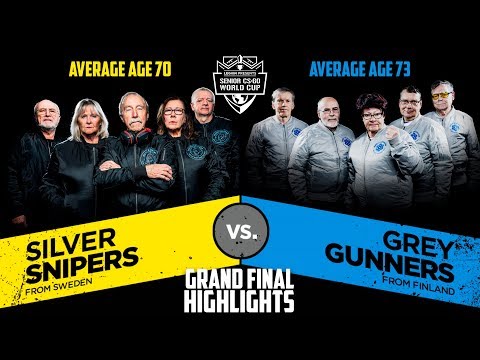 CS:GO - Silver Snipers vs. Grey Gunners [Dust2] - Grand Final Highlights - Senior World Cup