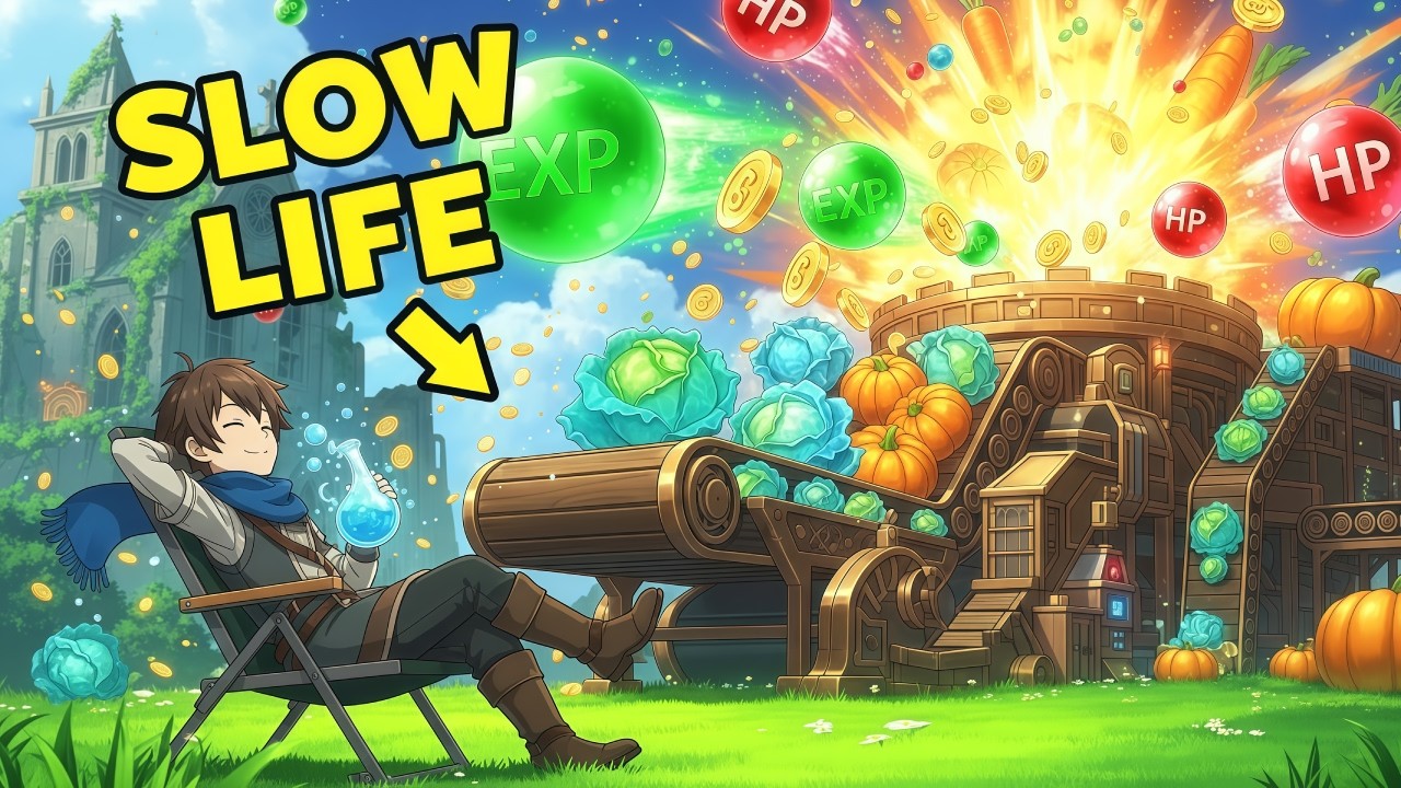 Фермер отказался от приключений и построил разрушенный детский дом, генерирующий бесконечные хара...