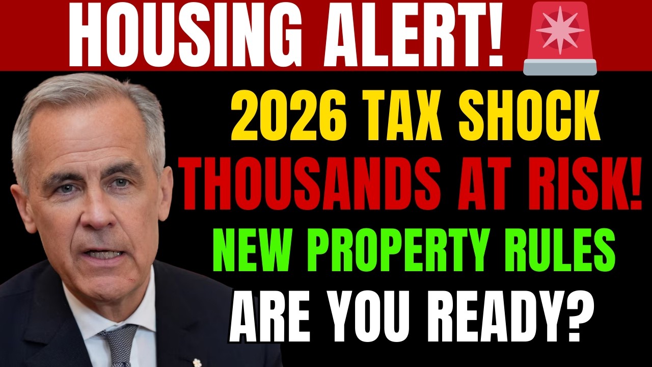 Canada Housing Alert! New Property Tax Rules in 2026 Could Cost You Thousands — Are You Prepared?