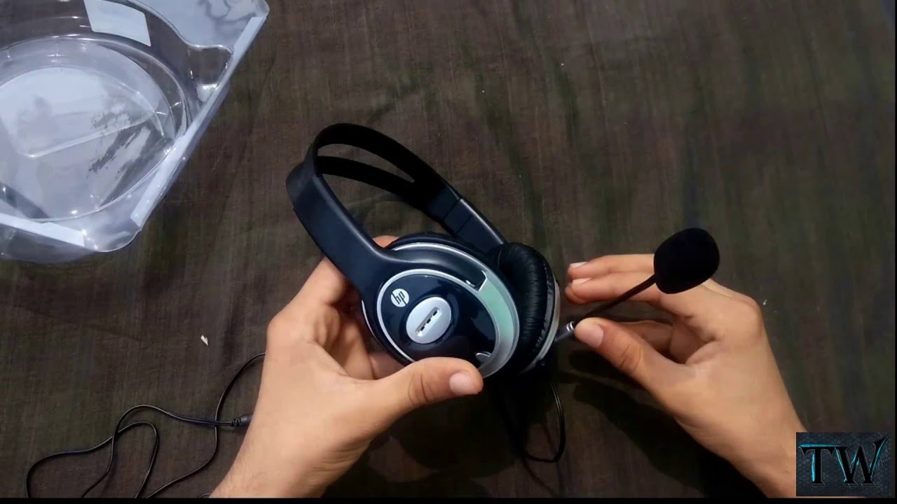 HP B4B09PA Wired Headset (Unboxing 