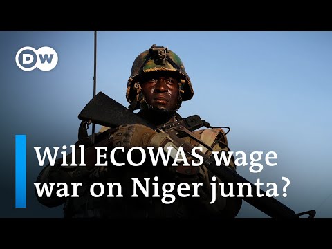 Niger on edge as ECOWAS deadline approaches for coup leaders | DW News